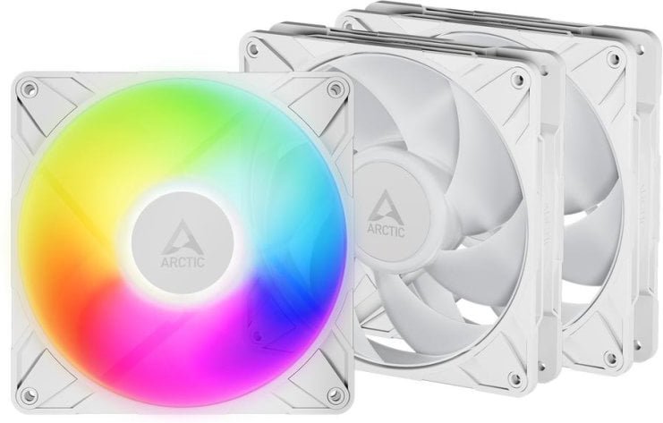 Refrigeración Aire Arctic 140mm Freezer P14 Pro A-RGB Pack 3 Ventiladores Iluminación ARGB