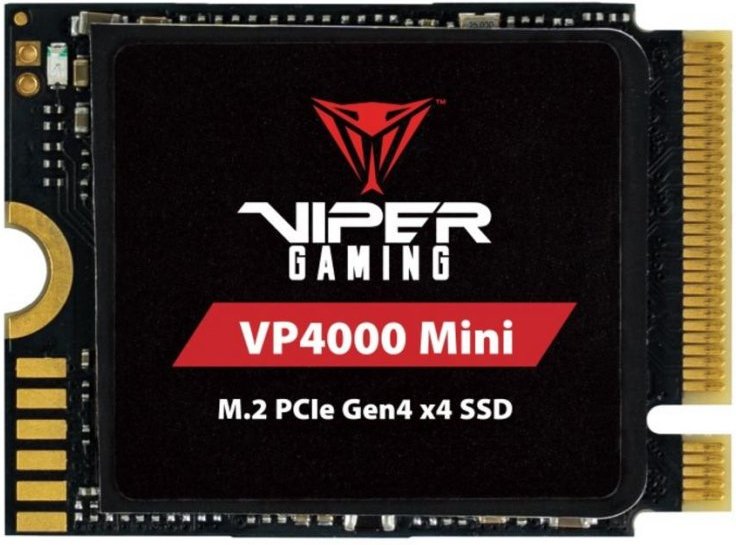 Disco Duro Patriot VP4000 Mini 500GB M.2 SSD PCIe 4.0 4700MB/s