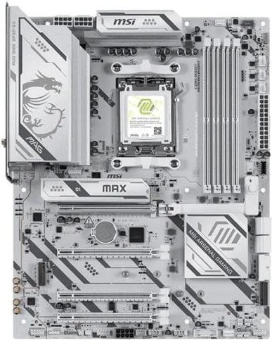 Placa Base MSI MAG B850 GAMING PLUS MAX WIFI AMD B850 AM5 DDR5 ATX WiFi 7 RGB