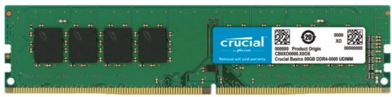 Memoria RAM Crucial CB16GU3200 8GB 1x8GB DDR4 3200MHz CL22 DIMM