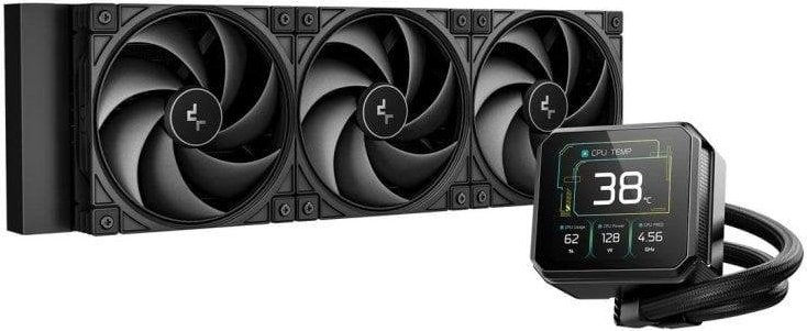 Refrigeración Líquida Deepcool Spartacus 360 360mm 3 Ventiladores Pantalla LCD RGB
