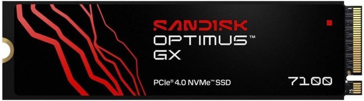 Disco Duro SanDisk Optimus GX 7100 4TB M.2 SSD 7000MB/s Gaming
