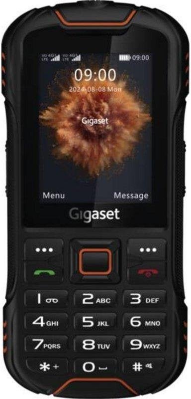 Móvil Gigaset GLX8 Plus 4G Dual SIM 2.4" Negro