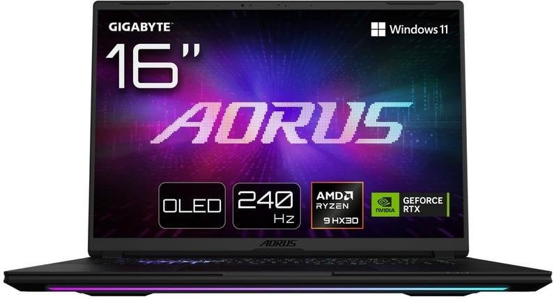 Portátil GIGABYTE AORUS MASTER 16 16" AMD Ryzen 9 9955HX3D 32GB 1TB SSD RTX 5090 Windows 11