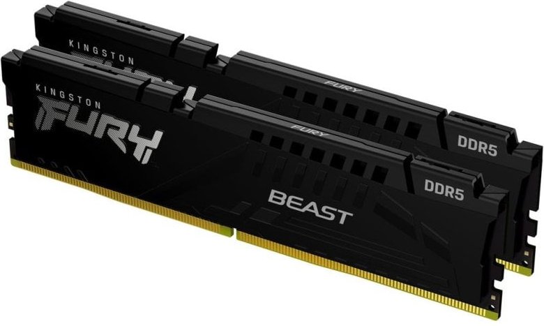 Memoria RAM Kingston FURY Beast 32GB 2x16GB DDR5 6400MHz CL32 AMD EXPO Negro