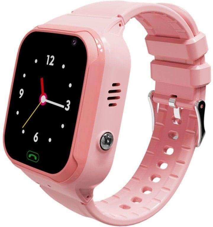 Nilait Kids Watch Safe GPS Smartwatch Infantil 4G con Videollamadas, Llamadas y Botón SOS Rosa