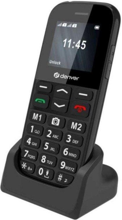Móvil Denver BAS-18800L 4G Dual SIM 1.77" Negro