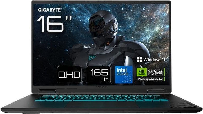 Portátil GIGABYTE Gaming A16 PRO 16" Intel Core 7 240H 32GB 1TB SSD RTX 5070 Ti Windows 11