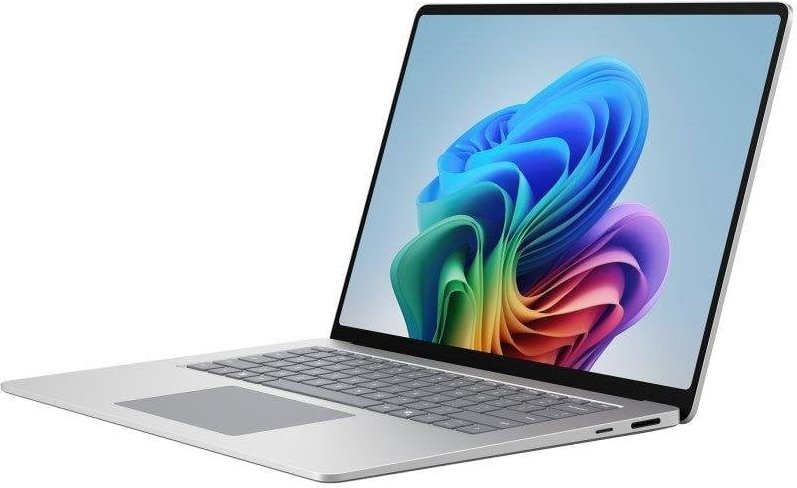 Portátil Microsoft Surface Laptop 15" Snapdragon X2 Plus 16GB 512GB SSD Adreno Windows 11 Platino