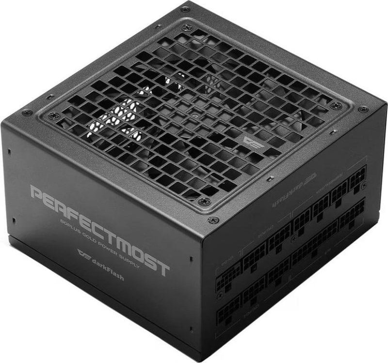 Fuente de Alimentación Darkflash PMT 850W Certificación 80+ Gold semi-pasiva