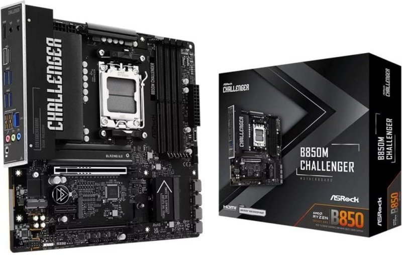 Placa Base AsRock AMD B850 AM5 DDR5 ATX HDMI 7.1 RJ45 2.5Gb PCIe 5.0 USB-C