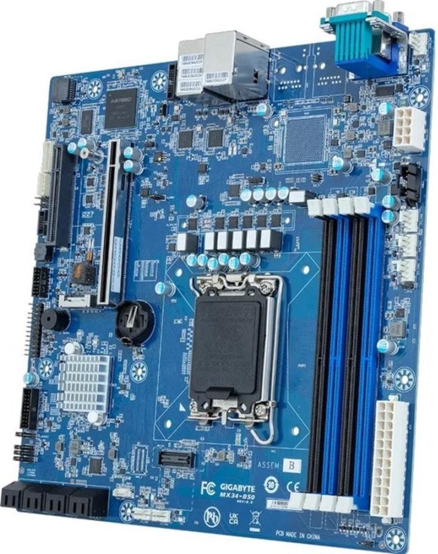 Placa Base Gigabyte MX34-BS0 Micro ATX LGA 1700 DDR5 PCIe 5.0 SATA RAID