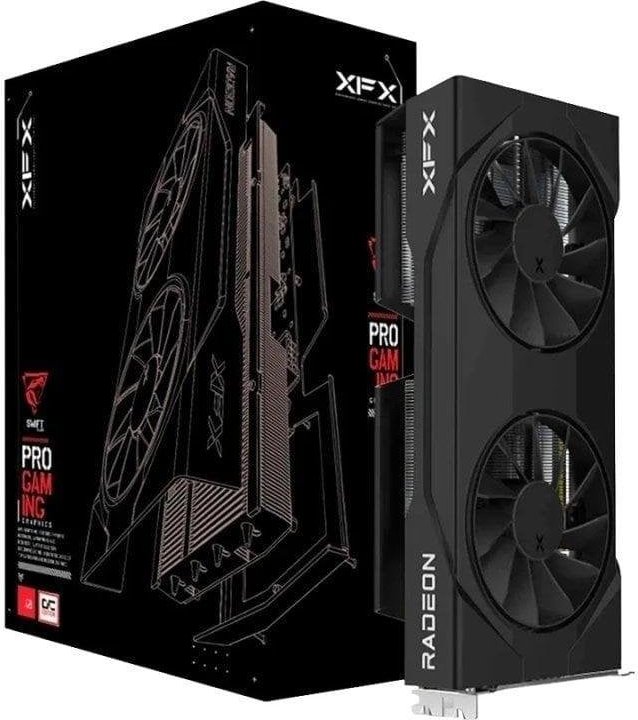 Tarjeta Gráfica XFX Radeon RX 9060 8GB GDDR6 PCIe 5.0 FreeSync