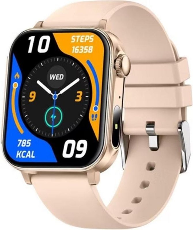 Colmi P80 Bluetooth 1,83" Oro Metal Smartwatch Resistente Agua IP67