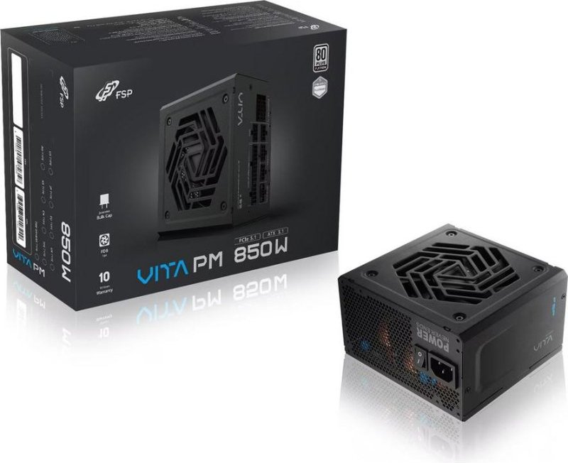 Fuente de Alimentación Fortron VITA PM 850W Platinum modular y silenciosa