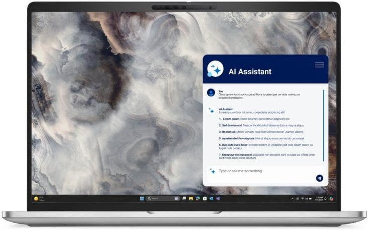 Portátil DELL Pro 16 Plus PB16250 16" Intel Core Ultra 7 266V 16GB Intel Arc Graphics 140V 512GB SSD Windows 11 Pro chasis de aluminio