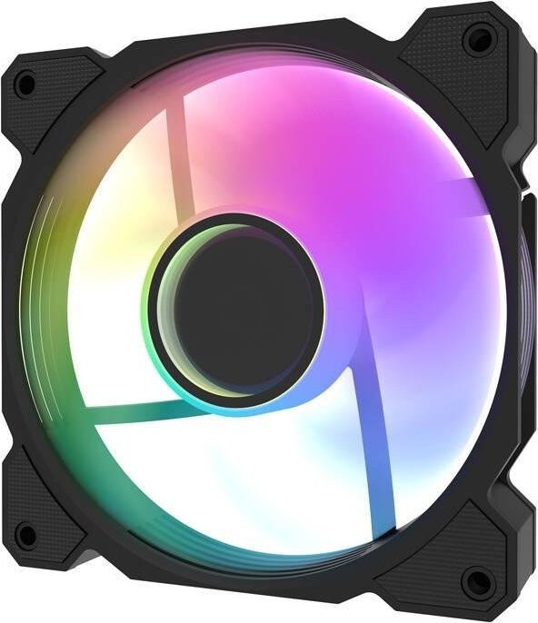 Refrigeración Aire darkFlash 120mm DR08 3-in-1 PWM A-RGB Negro