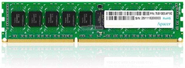 Memoria RAM Apacer DL.08G2K.KAM 8GB 1x8GB DDR3 1600MHz 240-pin DIMM 1,5V
