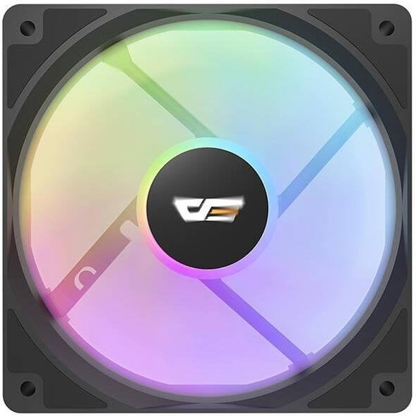 Refrigeración aire darkFlash 120x120 CL12 LED antivibración 1200 RPM