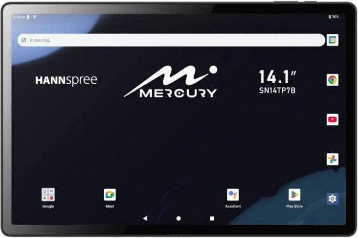 Tablet HANNS Mercury WiFi + 4G 14,1" 6GB 128GB Negro