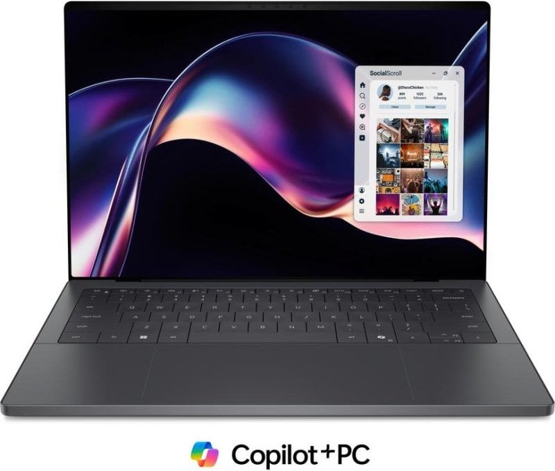 Portátil DELL XPS 14 DA14260 14" Intel Core Ultra X7 358H 32GB Intel Arc B390 1TB SSD Windows 11 Pro pantalla táctil OLED