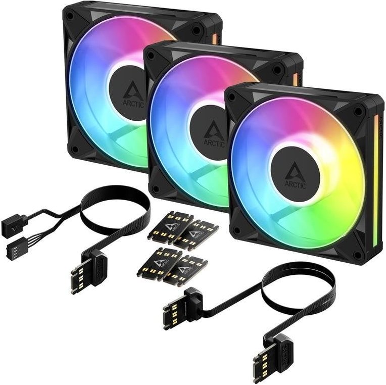 Refrigeración aire ARCTIC BioniX P12 A-RGB 120mm 450-3000 RPM PWM