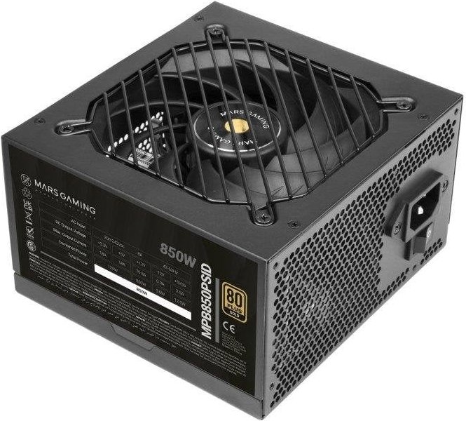 Fuente de Alimentación Mars Gaming MPB850PSID 850W 80PLUS Gold ATX 3.1 PCIe 5.1