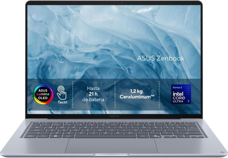 Portátil ASUS UX3480AA-SU535W 14" Intel Core Ultra 7 355 24GB 512GB SSD Windows 11