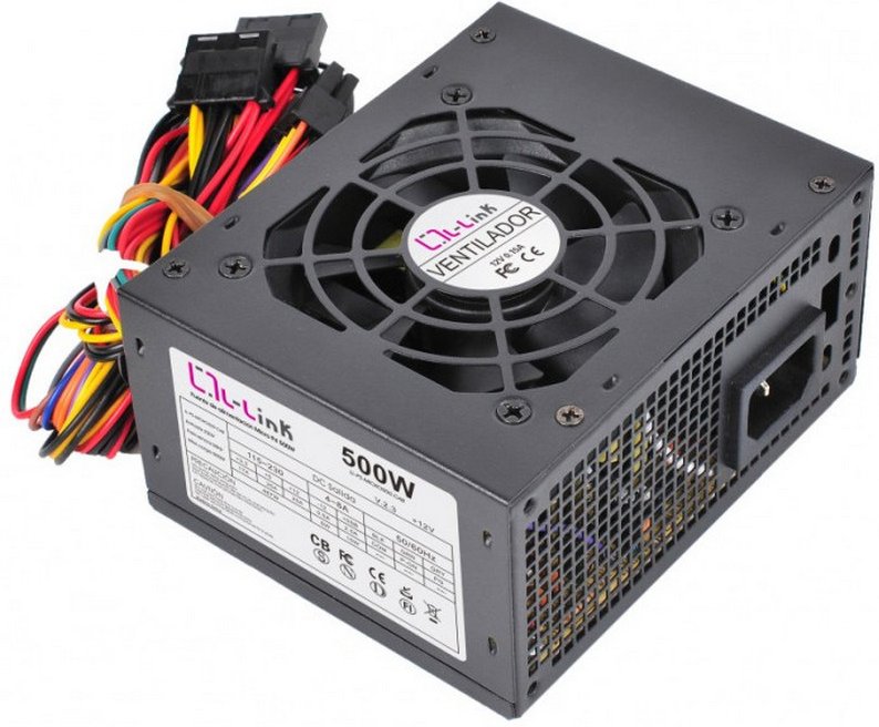 L-Link Fuente de Alimentación 500W SFX/Micro ATX