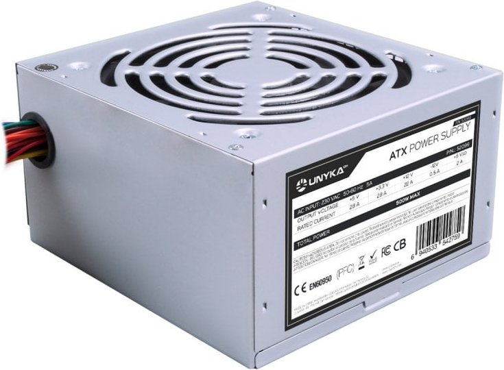 UNYKAch Fuente de Alimentación ATX 500W
