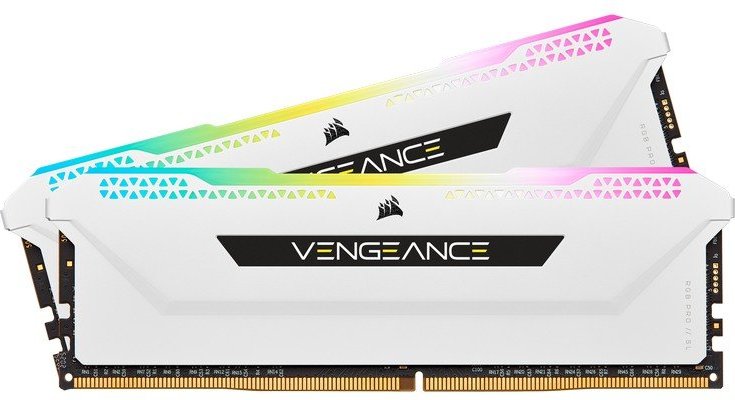 Corsair Vengeance RGB Pro SL White DDR4 3200 PC4-25600 32GB 2x16GB CL16