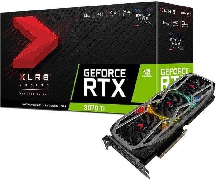 PNY GeForce RTX 3070 Ti XLR8 Gaming REVEL Edition 8GB GDDR6X