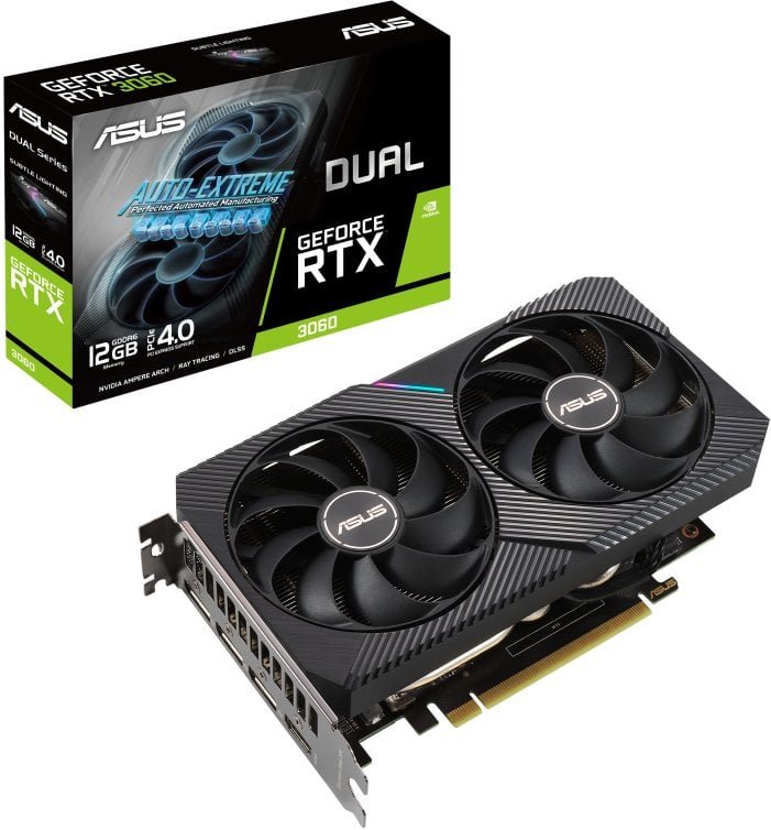 Asus Dual GeForce RTX 3060 V2 12GB GDDR6