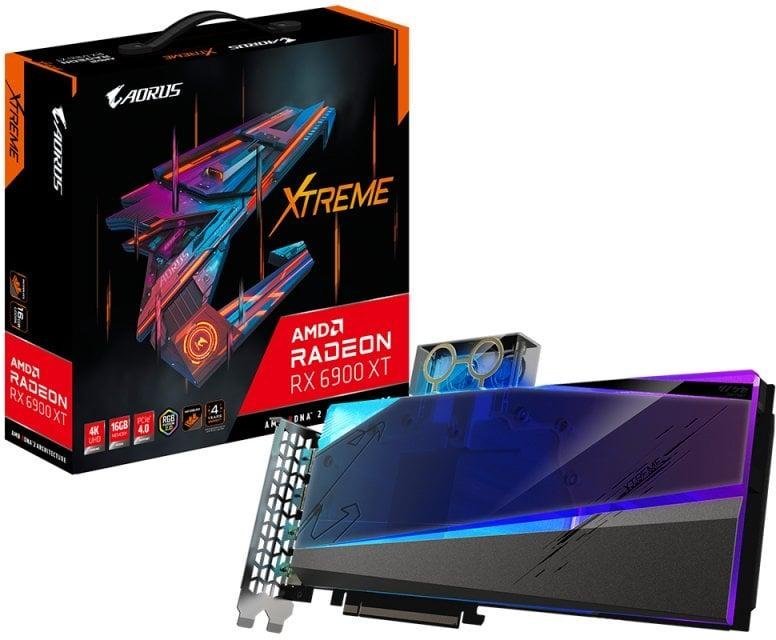 Gigabyte AORUS Radeon RX 6900 XT Xtreme WaterForce WB 16GB GDDR6