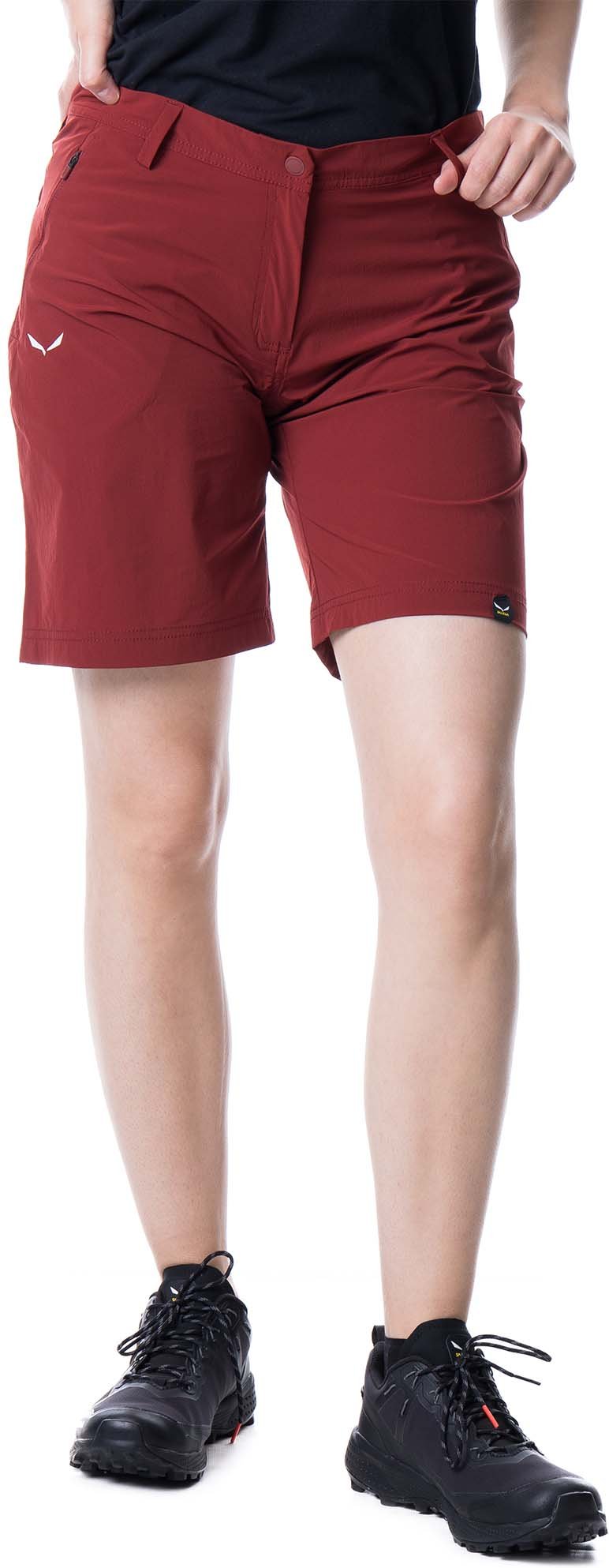 Salewa Talvena Durastretch Women's Hiking Shorts, UK 10 Syrah