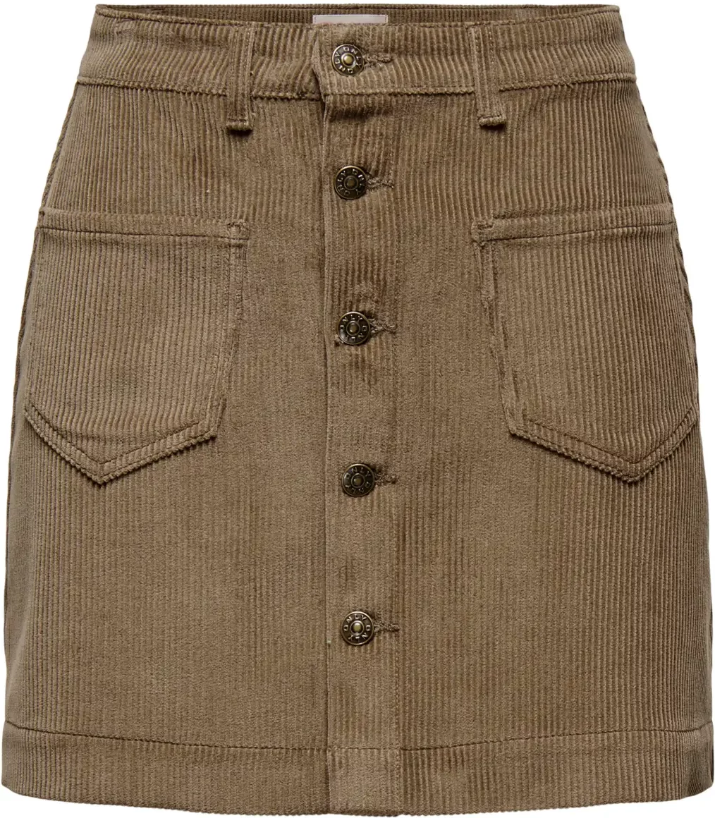 Velvet skirt high waist woman Only Amazing