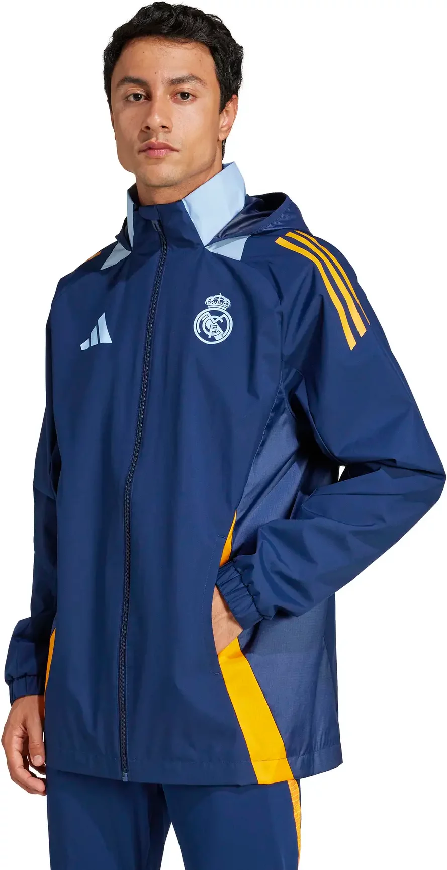 Waterproof jacket Real Madrid Tiro 2024/25 Competition