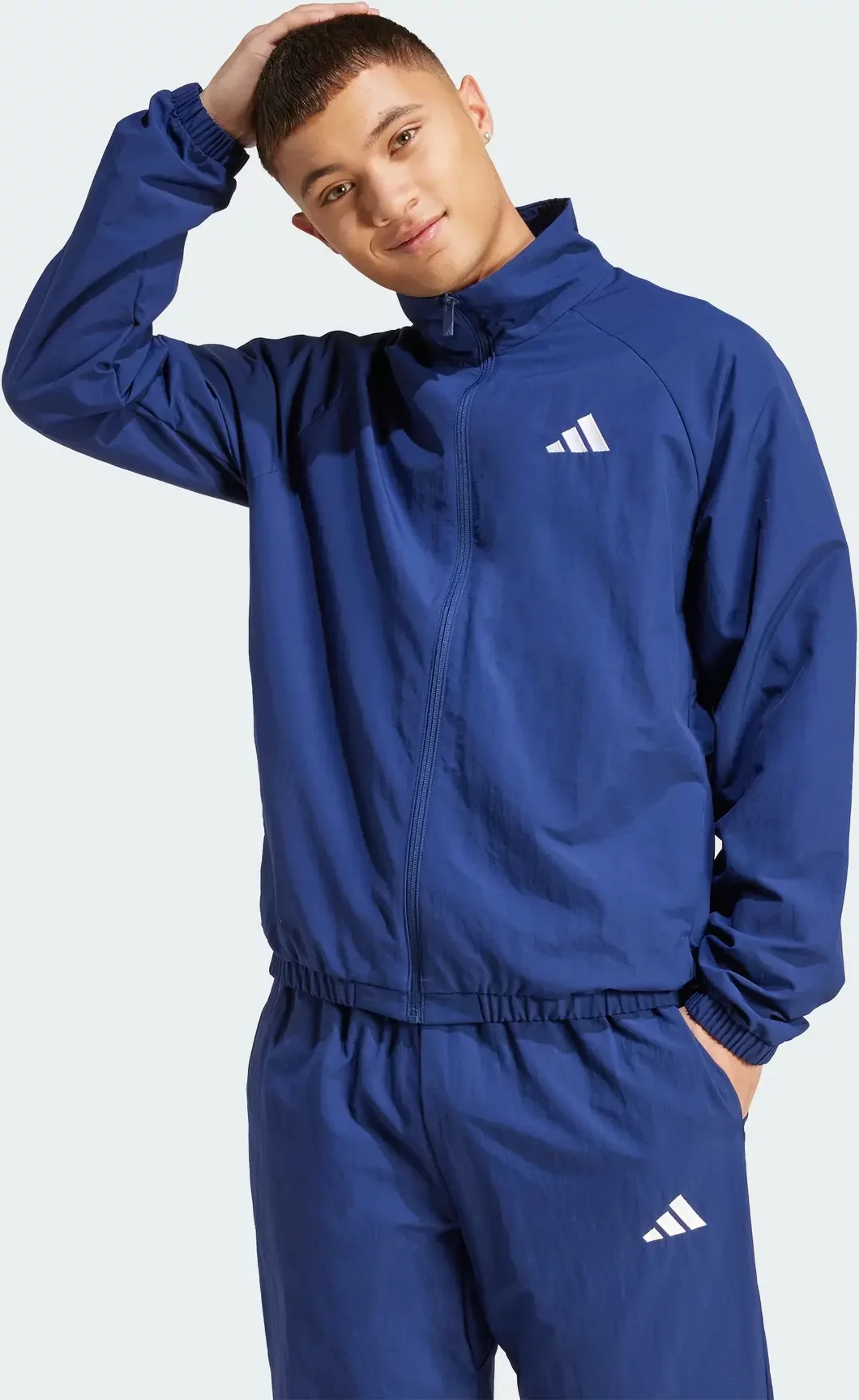 Sweat jacket adidas ESSENTIALS SMALL LOGO