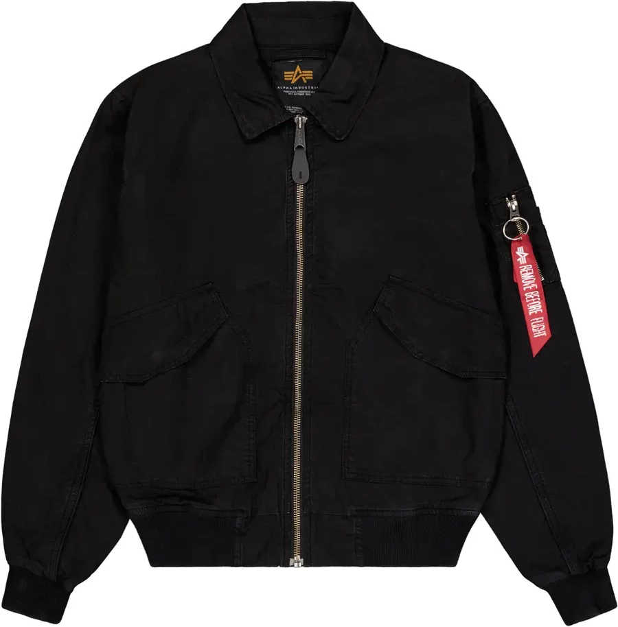 Canvas aviator jacket Alpha Industries CWU 36/P