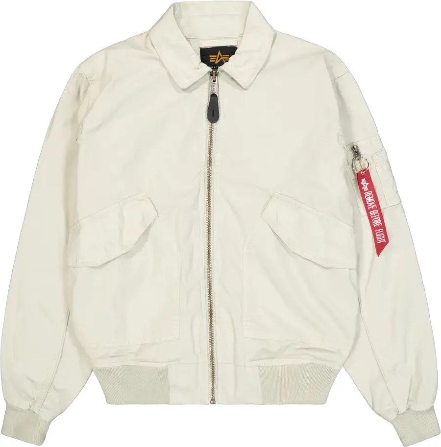 Canvas aviator jacket Alpha Industries CWU 36/P