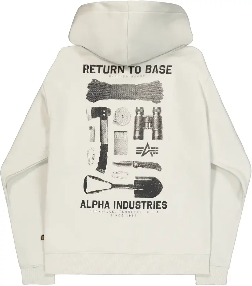 Hooded sweatshirt Alpha Industries Return To Base