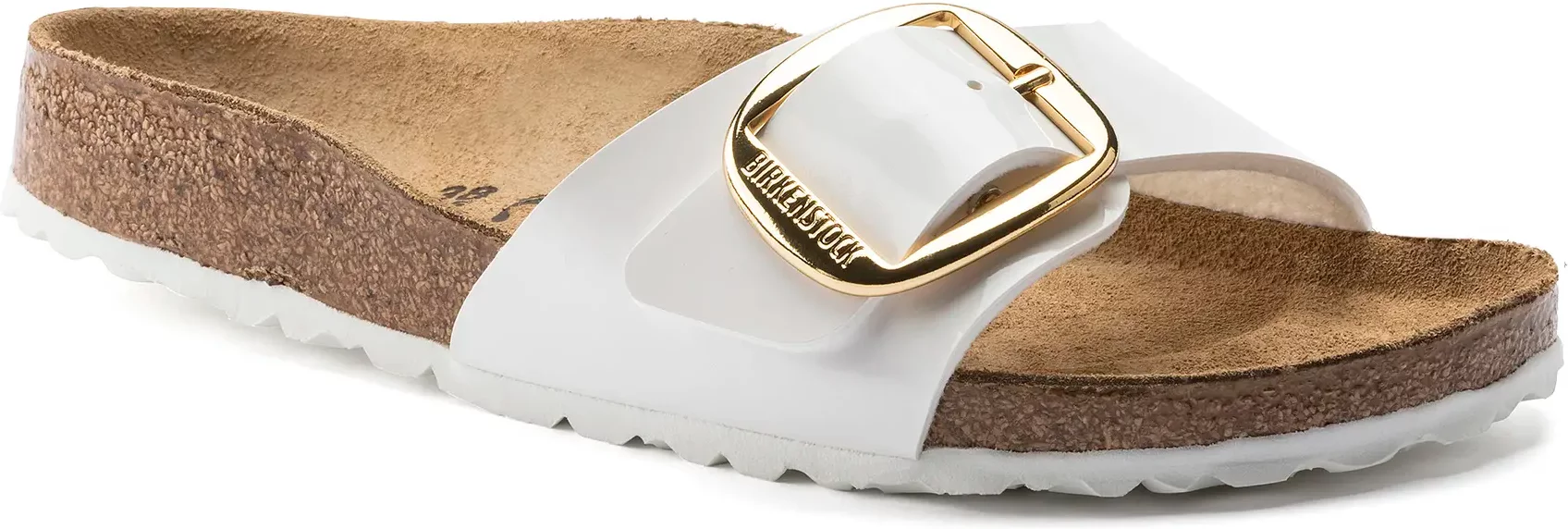 Women's sandals Birkenstock Madrid Big Buckle Birko-Flor Patent