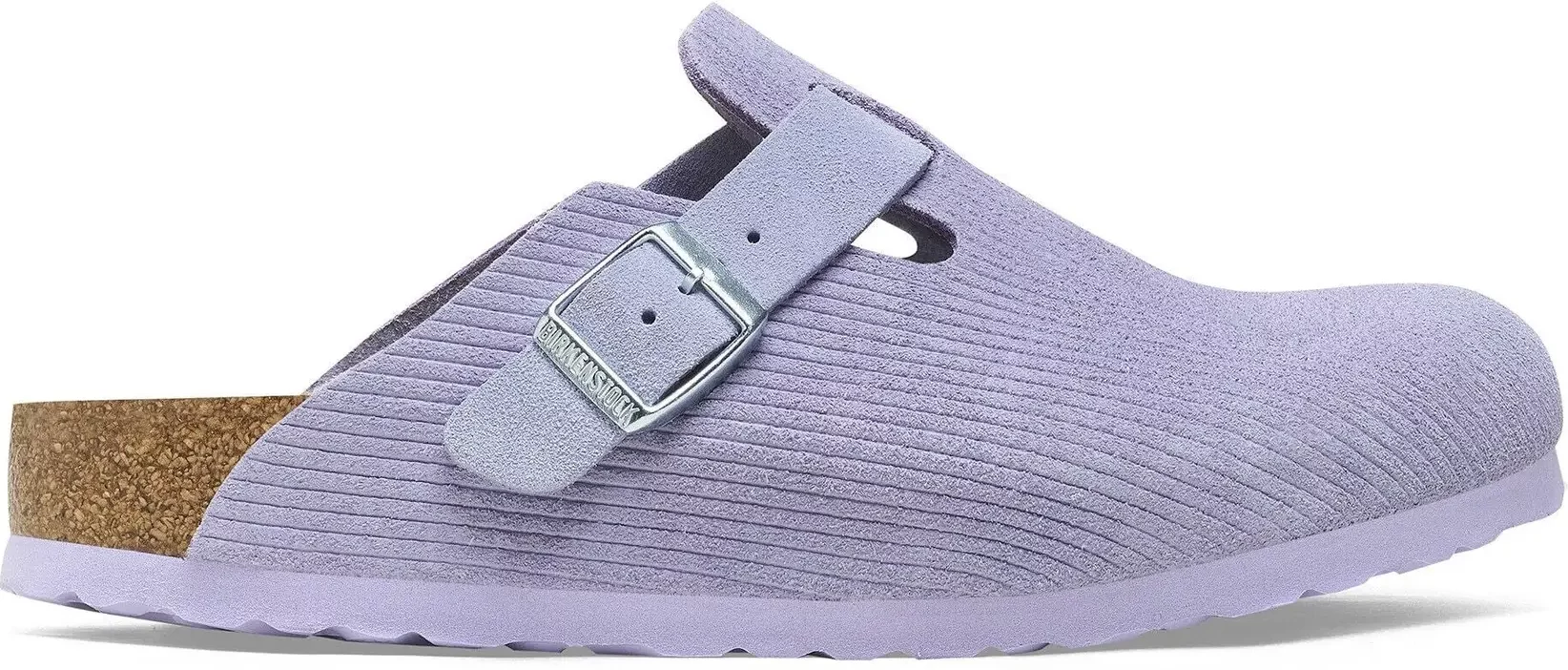 Suede clogs Birkenstock Boston
