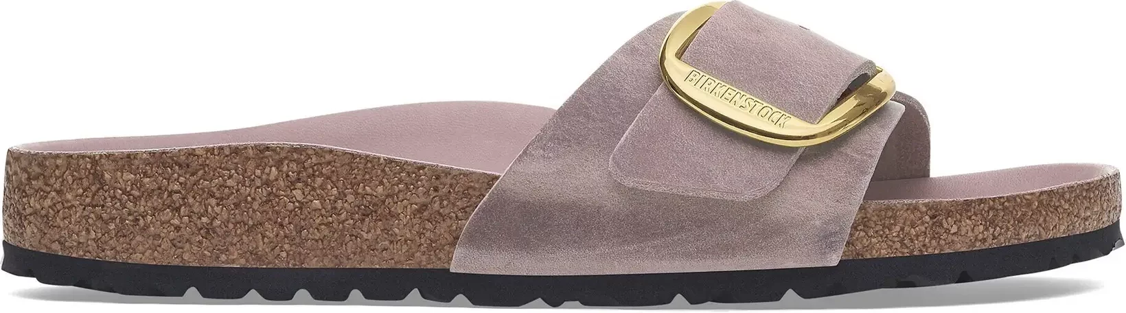 Oiled natural leather sandals for women Birkenstock Madrid Big Buckle