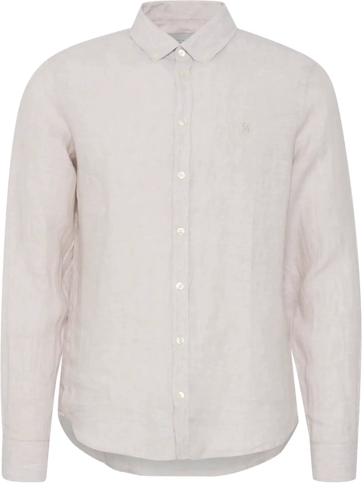 Long-sleeved linen shirt Casual Friday Anton