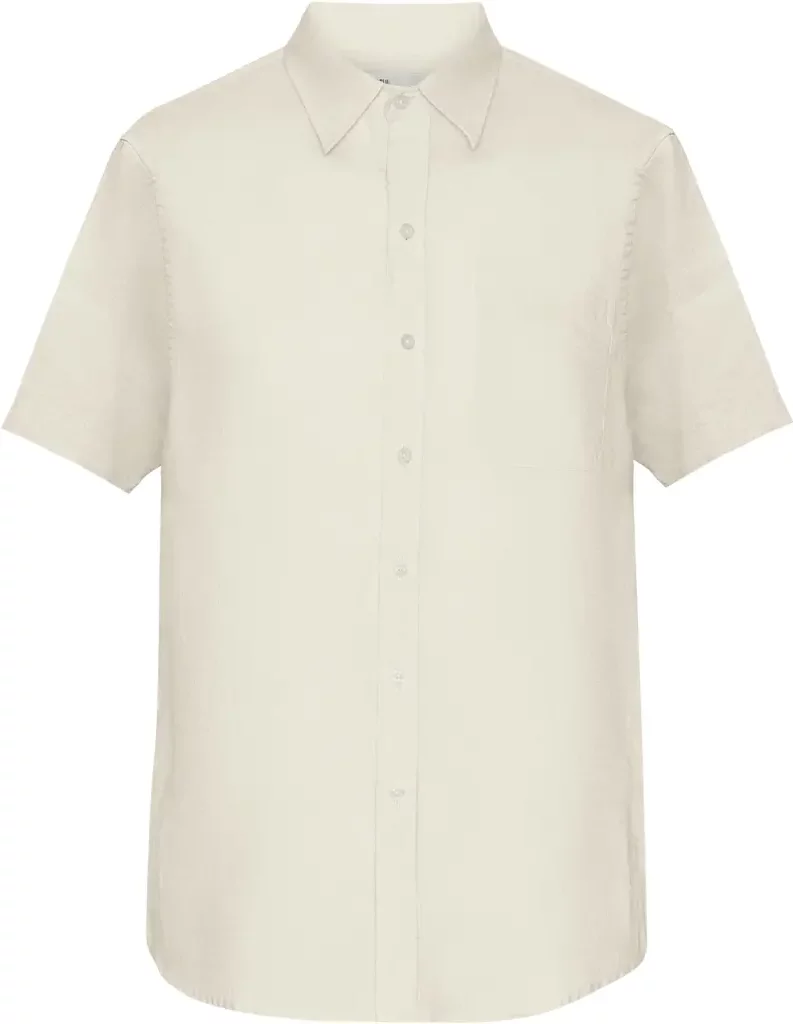Linen shirt Colorful Standard Organic ivory white