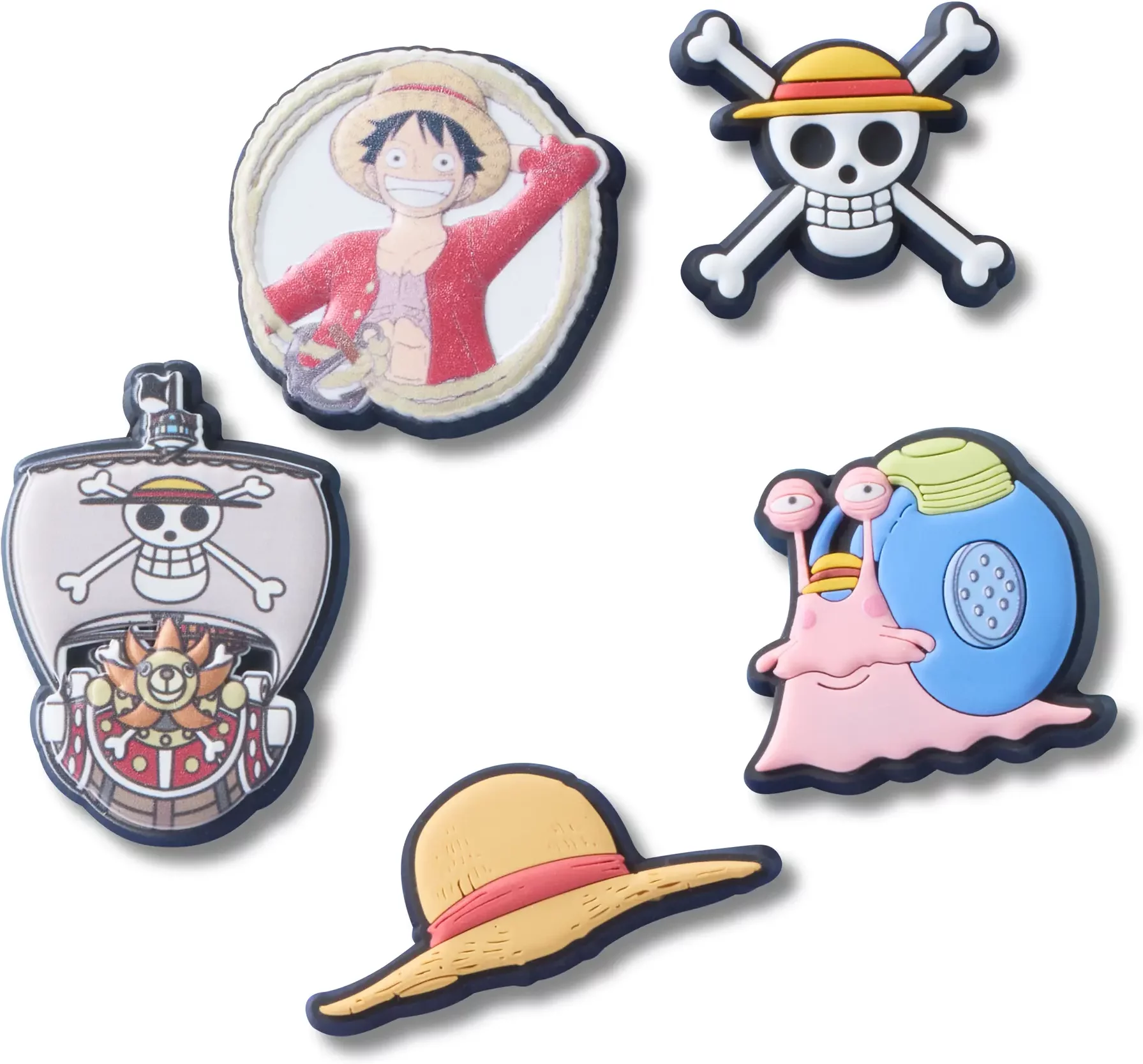 Jibbitz Crocs One Piece Luffy (x5)