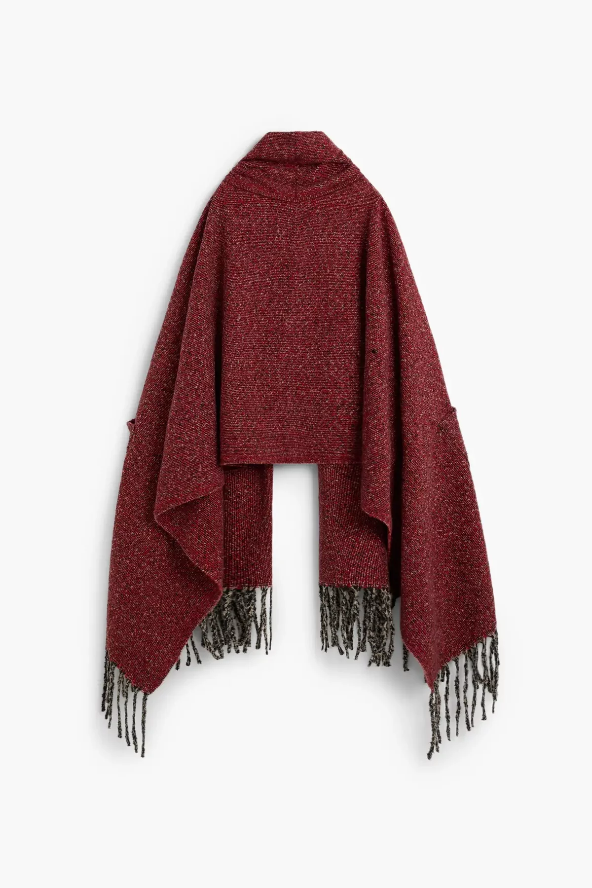Women's Pocket Poncho Scarf Desigual