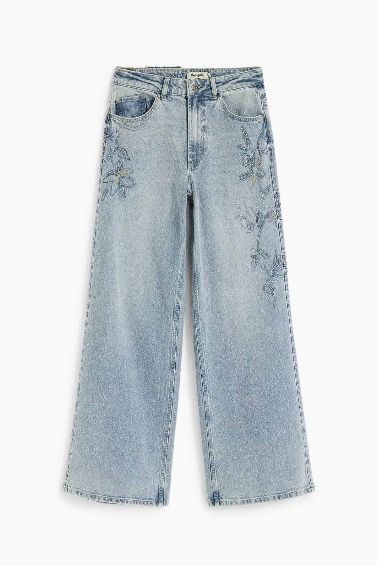 Wide Leg Women's Jeans Desigual Fairy