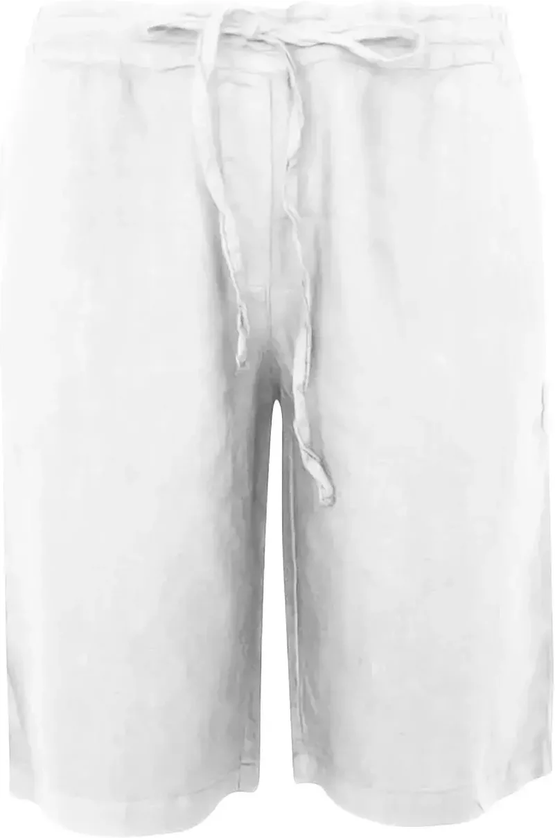 Women's Bermuda shorts Haris Cotton Essentials Knot Waist Slant Pocket